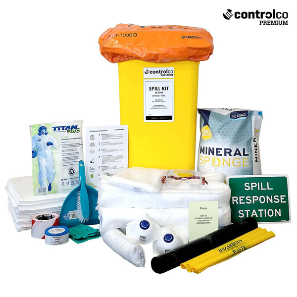 100l Controlco Premium oil spill kit