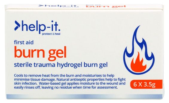 Help-It burn gel sachets
