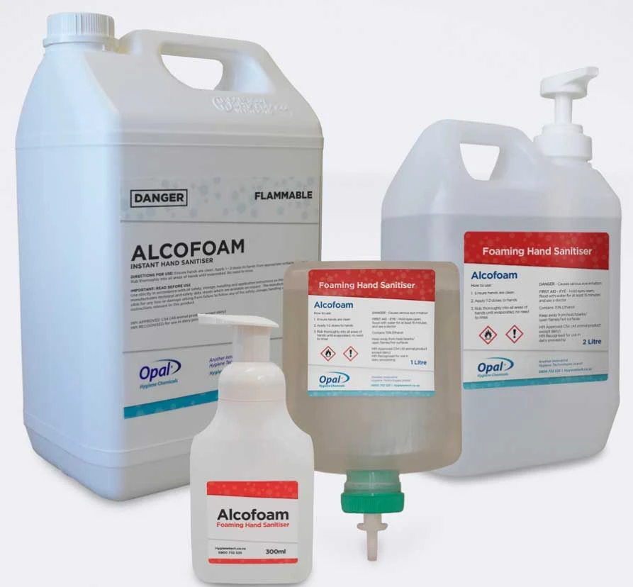 Alcofoam Hand Sanitisers