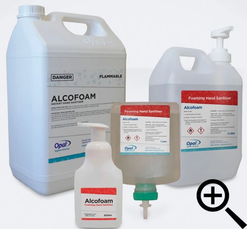 Alcofoam hand sanitiser