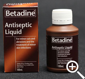 Betadine antiseptic liquid