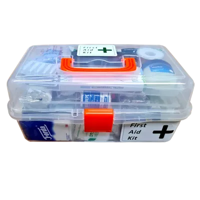 The Premium Clear-Case First Aid Kit
