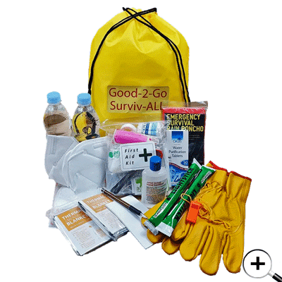 2 Person Civil Defence Survival Kit