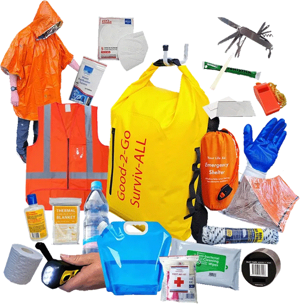 Good-2-Go Civil Defence Kit - Premium