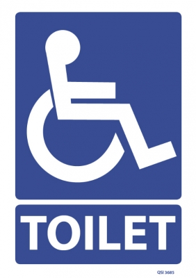 Disabled Persons Toilet sign