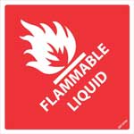 Flammable Liquid 3 sign