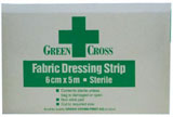 green cross fabric dressing