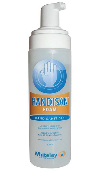 Handisan® Sanitising Foam hand sanitiser