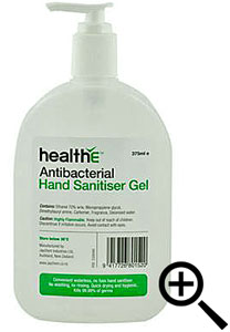 Health E hand sanitiser Gel
