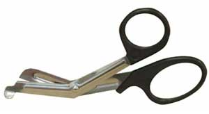 Large Rescue Shears Black Handle