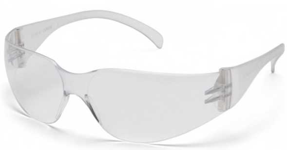 Matrix clear frameless anti-fog safety glasses
