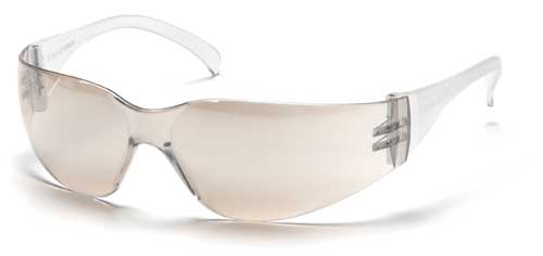 Matrix Frameless Silver Mirror Safety Glasses