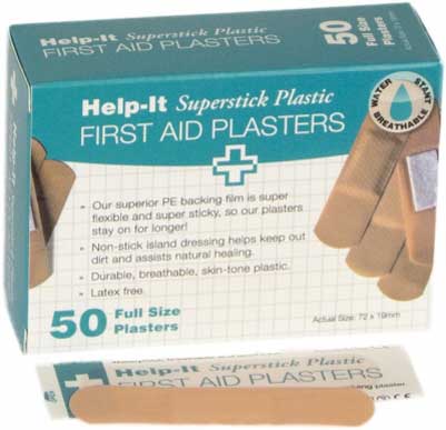plastic plasters 50