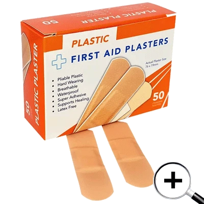 waterproof plastic plasters