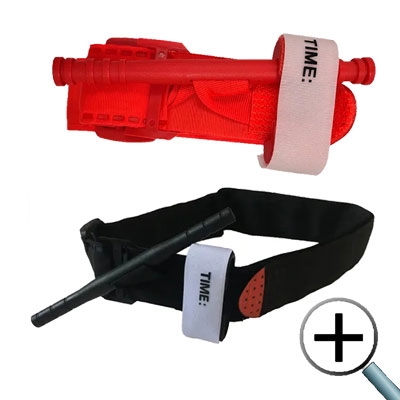 Military Style Windlass Velcro Adjustable Tourniquet