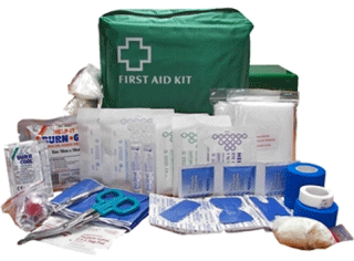 Small catering industry first aid kit