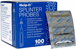 Splinter probes blister pack of 5