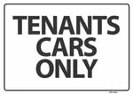 Tenants Cars Only